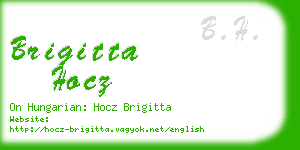 brigitta hocz business card